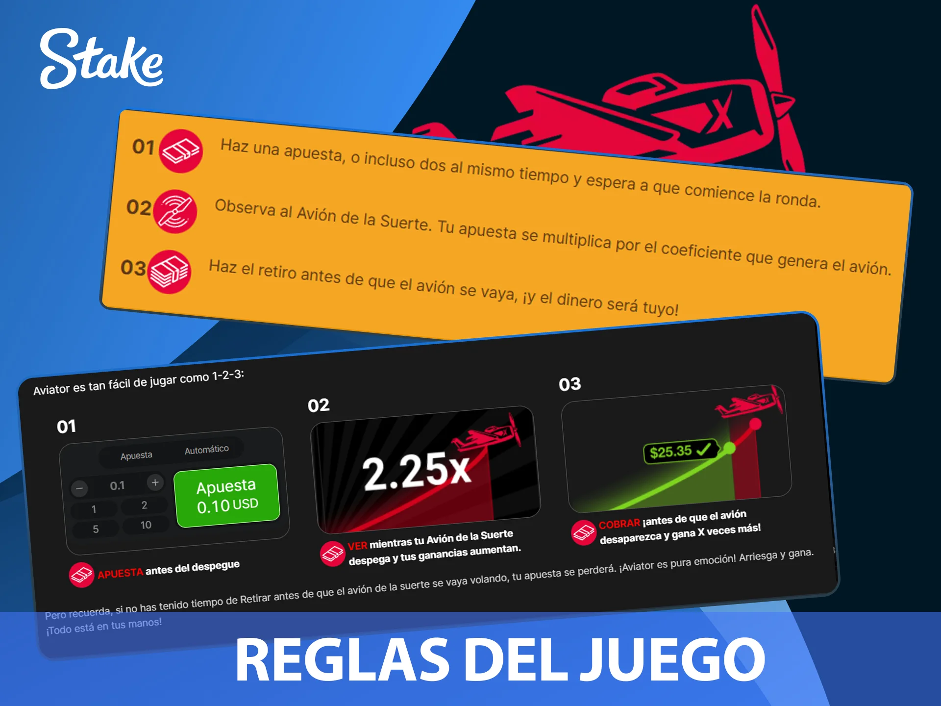 Conocé todas las reglas para ganar en el sitio Stake Argentina.