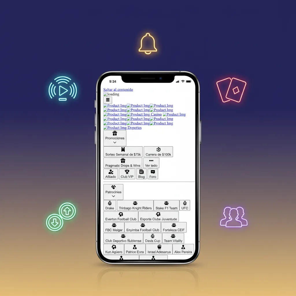 App móvil de Stake: PWA rápida, bono 200%, deportes en vivo, casino top, pagos cripto, retiros rápidos, 2FA y soporte 24/7.