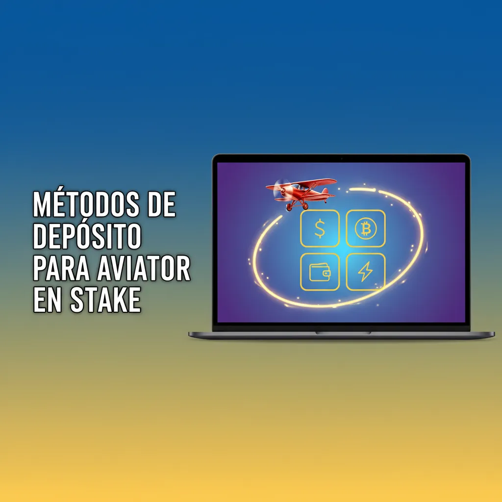Métodos de depósito en Stake para Aviator: BTC, ETH, LTC, USDT, USDC, XRP, DOGE, TRX, Visa/Mastercard y billeteras locales
