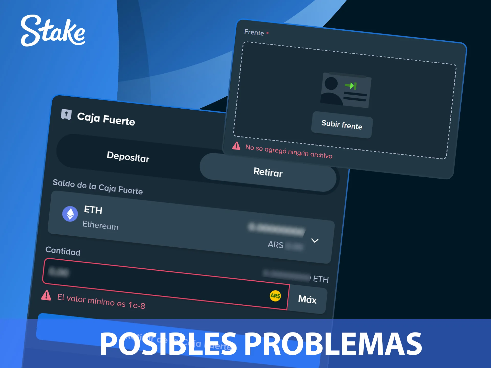 Resolvé inconvenientes con tus pagos dentro del sitio oficial Stake Argentina.