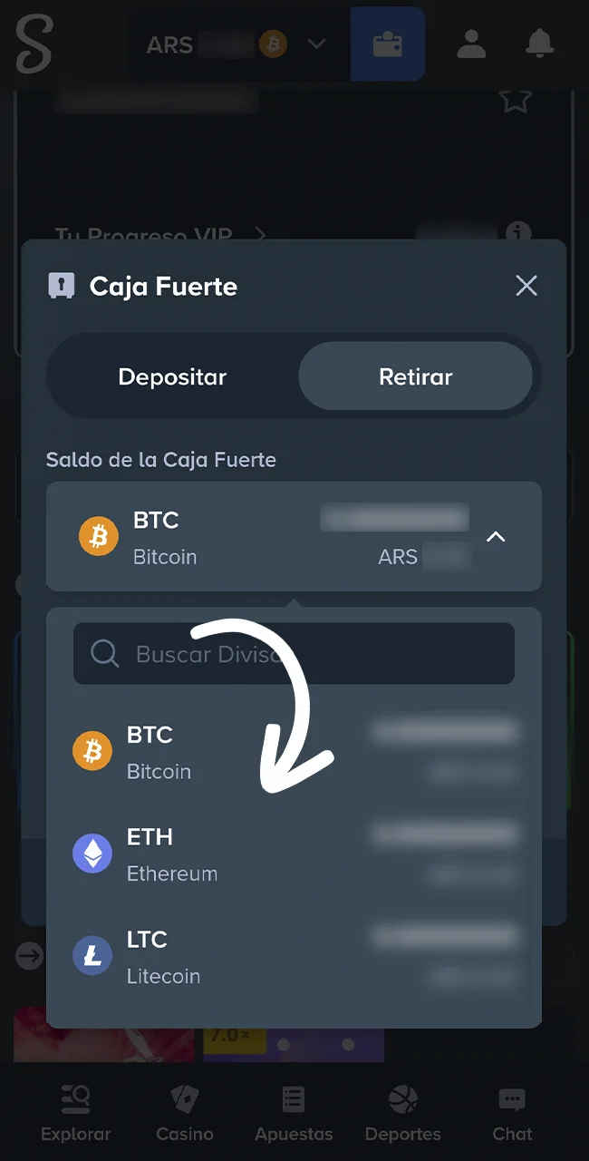 Seleccioná la red de pago adecuada en el sitio oficial Stake hoy.