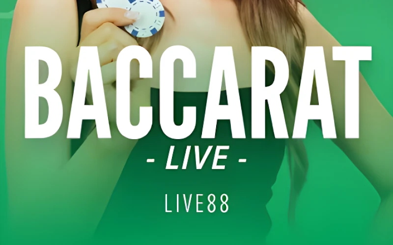 Prueba tu suerte en el Baccarat Live disponible en Stake.