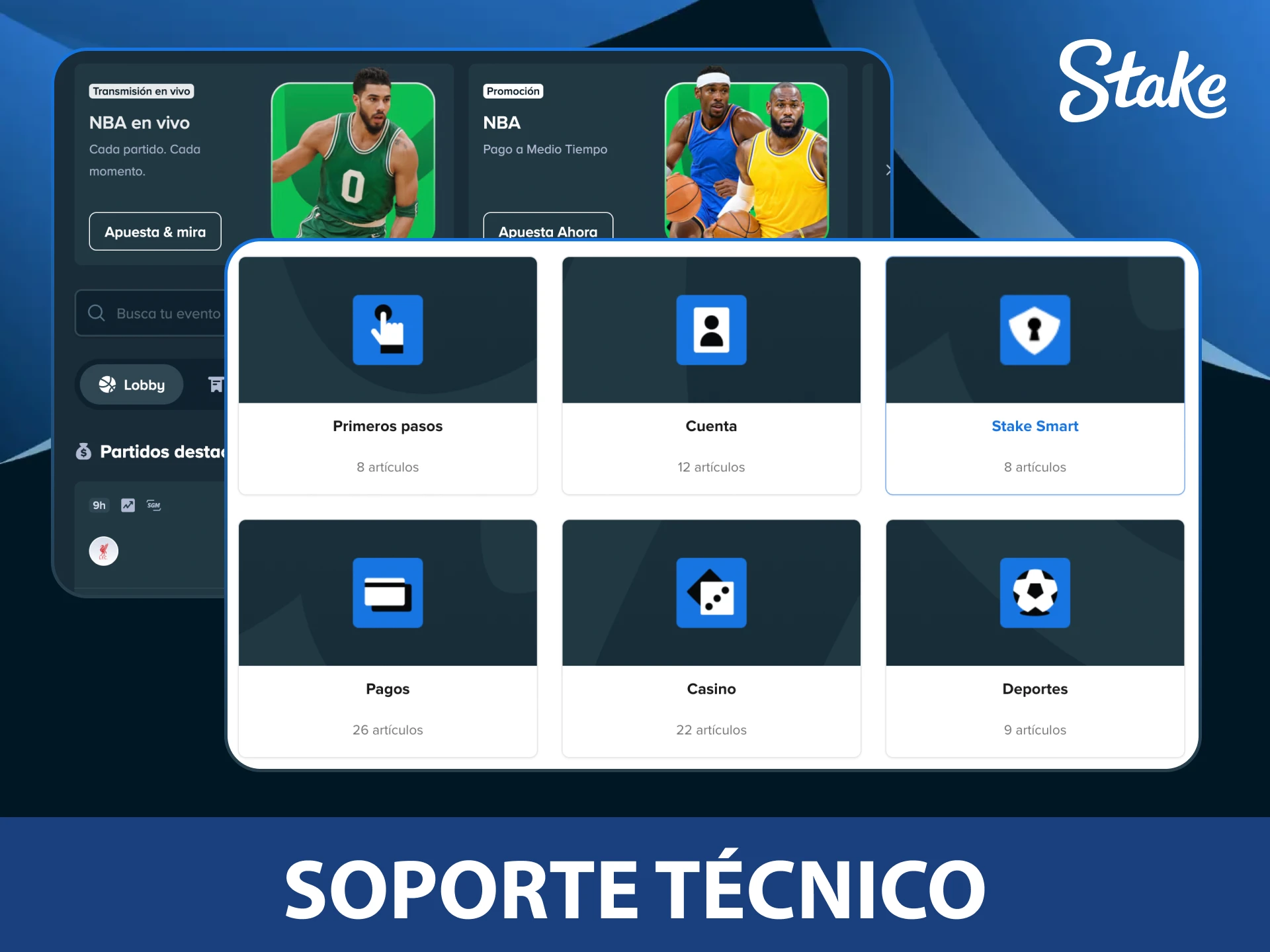 Soporte técnico para acceso, pagos y juegos, Contacto chat en vivo o email, Respuesta rápida y seguridad.